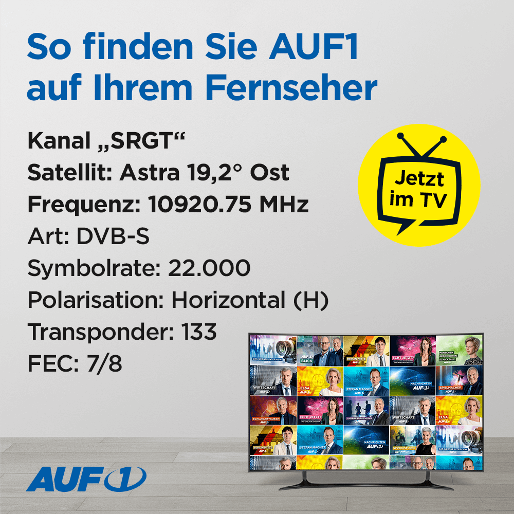 AUF1 Anleitung TV